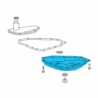 OEM 2020 Chevrolet Spark Oil Pan Diagram - 25191101