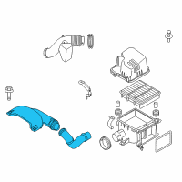 OEM Kia Duct-Air Diagram - 282101M400