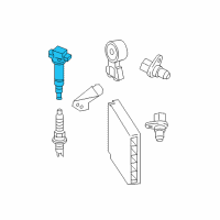 OEM Scion iQ Ignition Coil Diagram - 90919-02257