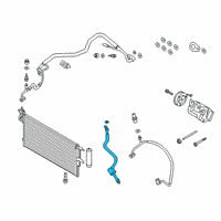 OEM 2019 Ford Transit Connect AC Tube Diagram - KV6Z-19D742-D