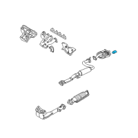 OEM 2000 Honda Civic Finisher, Exhuast (50.8MM) Diagram - 18310-ST7-J60