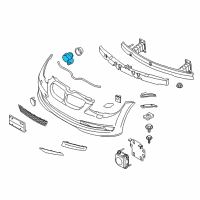 OEM BMW 135i Ultrasonic Sensor Diagram - 66-20-6-940-624