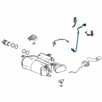 OEM 2019 Honda Accord Sensor, Oxygen Diagram - 36532-6A0-A01