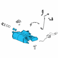 OEM 2022 Honda Accord Canister Set Diagram - 17011-TVA-A01