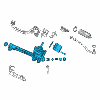 OEM 2015 Honda Civic Rack, Power Steering Diagram - 53601-TR7-A01