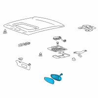 OEM 2002 Hyundai XG350 Lamp Assembly-Rear Personal, LH Diagram - 92650-39000-ZQ