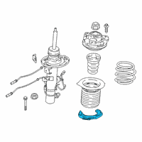 OEM BMW X4 SPRING PAD LOWER Diagram - 31-33-8-096-881