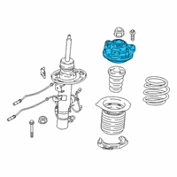 OEM 2021 BMW X3 SUPPORT BEARING, FRONT Diagram - 31-30-8-067-439