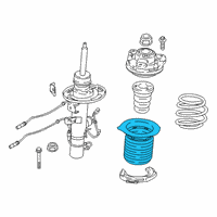 OEM BMW PISTON ROD PROTECTION TOP Diagram - 31-33-9-503-074