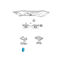 OEM 2005 Ford Freestar Interior Lamp Diagram - E8FZ-13776-A