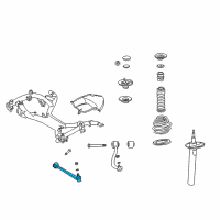 OEM 2002 BMW M5 Wishbone, Right Diagram - 31-12-1-141-962