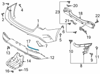 OEM 2021 Kia K5 Lamp Assembly-Rear R/REF Diagram - 92405L2000