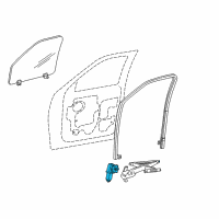 OEM 2003 Lincoln Navigator Window Motor Diagram - 6L1Z-7823395-A