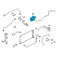 OEM 2012 Nissan Leaf Tank Assy-Reserve Diagram - 21710-3NA0A