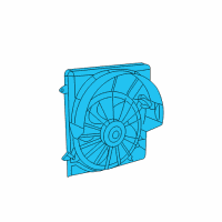 OEM Jeep Liberty Module-Fan Diagram - 68033228AA