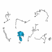 OEM 2019 GMC Terrain Turbocharger Diagram - 55510775