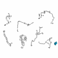 OEM 2018 GMC Terrain Actuator Diagram - 55599948