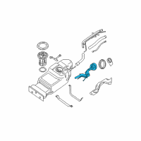 OEM Nissan Pathfinder Tube Assy-Filler Diagram - 17221-EA200