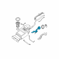 OEM 2005 Nissan Pathfinder Tube Assy-Filler Diagram - 17221-EA200