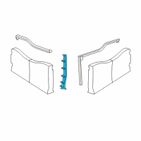 OEM 2003 Ford Excursion Weatherstrip Diagram - YC3Z-7841654-AA