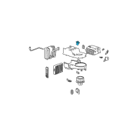 OEM 2004 Hyundai Accent Resistor Assembly Diagram - 97117-05000