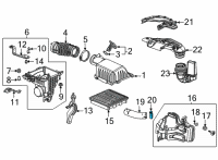 OEM Honda Civic Band, Hose (D39) Diagram - 17315-6A0-A01