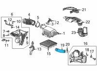 OEM 2022 Honda Civic TUBE, RESONATOR Diagram - 17235-64A-A01