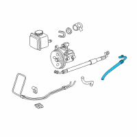 OEM 2004 Chrysler Crossfire Hose-Delivery Line Diagram - 5097967AA