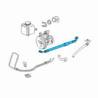 OEM 2008 Chrysler Crossfire Hose-Delivery Line Diagram - 5097257AA