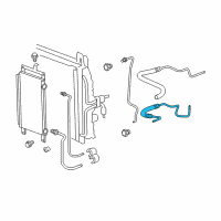 OEM Chevrolet Inlet Hose Diagram - 15264590