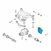 OEM 2015 BMW Z4 Transmission Cover Diagram - 33-11-1-428-888