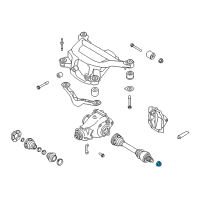 OEM 2007 BMW 335i Collar Nut Diagram - 33-41-1-132-565