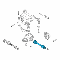 OEM 2009 BMW Z4 Axle Assy Diagram - 33-20-7-589-057