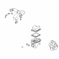 OEM 2007 Saturn Vue Hose-Pcv Diagram - 12609717