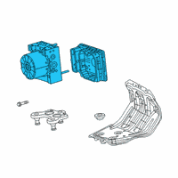 OEM Jeep Gladiator ANTI-LOCK BRAKE SYSTEM Diagram - 68502583AD