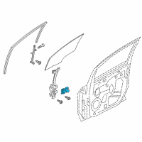 OEM 2019 Ford EcoSport Window Motor Diagram - JN1Z-9923394-B