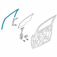 OEM 2021 Ford EcoSport Run Channel Diagram - FN1Z-7421596-F