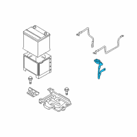 OEM 2010 Hyundai Elantra Wiring Assembly-Battery(-) Diagram - 91860-2H000