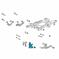 OEM 2014 Cadillac XTS Knuckle Diagram - 23234858