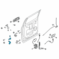 OEM 2018 Ford Expedition Lower Hinge Diagram - FL3Z-1626810-A