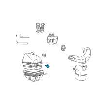 OEM 2000 Lexus ES300 Valve, Duty Vacuum Switching Diagram - 90910-12230