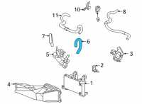 OEM 2020 Toyota Highlander Oil Hose Diagram - 32943-0E190