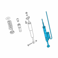 OEM 2021 Dodge Charger Shock-Suspension Diagram - 5181805AG