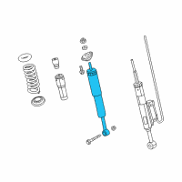 OEM 2020 Dodge Charger *Shock-Suspension Diagram - 68230100AA