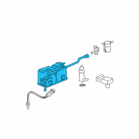 OEM Saturn Vapor Canister Diagram - 10376010