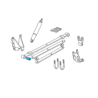 OEM Ford F-250 Spring Bushing Diagram - F65Z-5781-BA