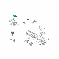 OEM Infiniti Switch Assy-Hazard Diagram - 25290-85F01