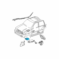 OEM Computer, Occupant Detection Diagram - 89952-35011