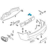 OEM 2013 Infiniti M37 Black Parking Sensor Pdc Cube Diagram - 25994-CM13E