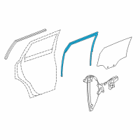 OEM 2009 Saturn Vue Run Channel Diagram - 96857717